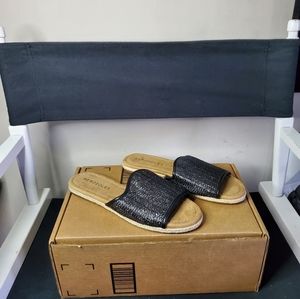 AEROSOLES Womens Denville Flat Sandal Size 8.5